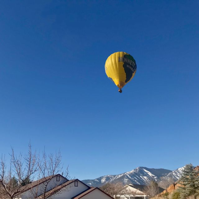 Carson City: Hot Air Balloon Flight - Pickup and Drop-off Service