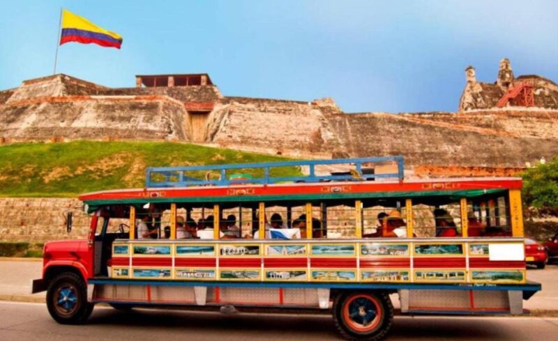 Cartagena: BILINGUAL CITYTOUR + SAN FELIPE CASTLE & Old City - Itinerary Highlights