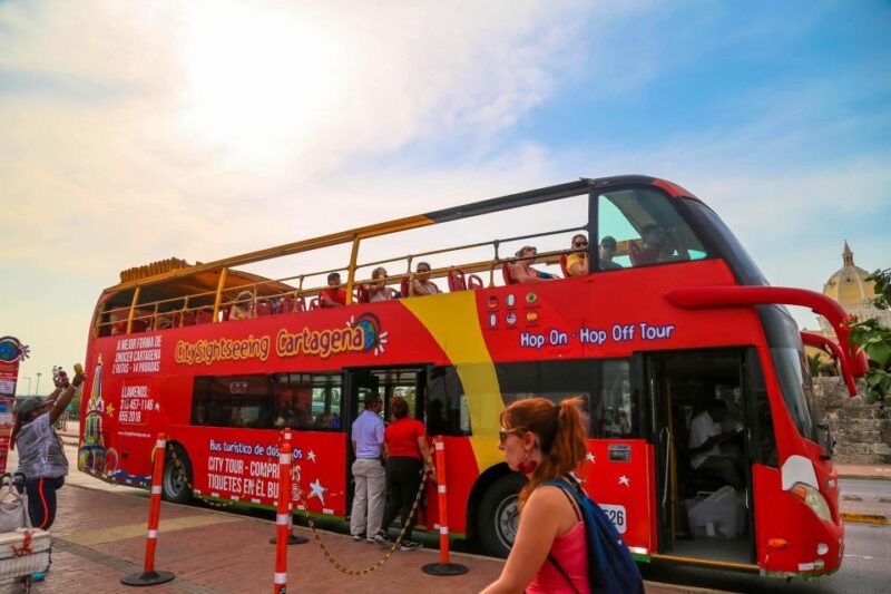 Cartagena: City Sightseeing Hop-On Hop-Off Bus Tour & Extras - Included Sightseeing Highlights