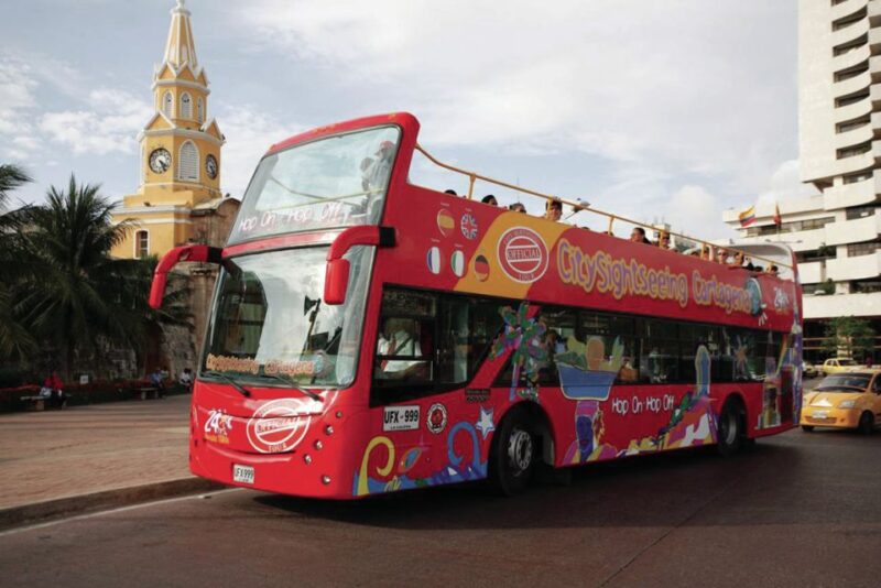 Cartagena: City Sightseeing Hop-On Hop-Off Bus Tour & Extras - Tour Duration and Frequency