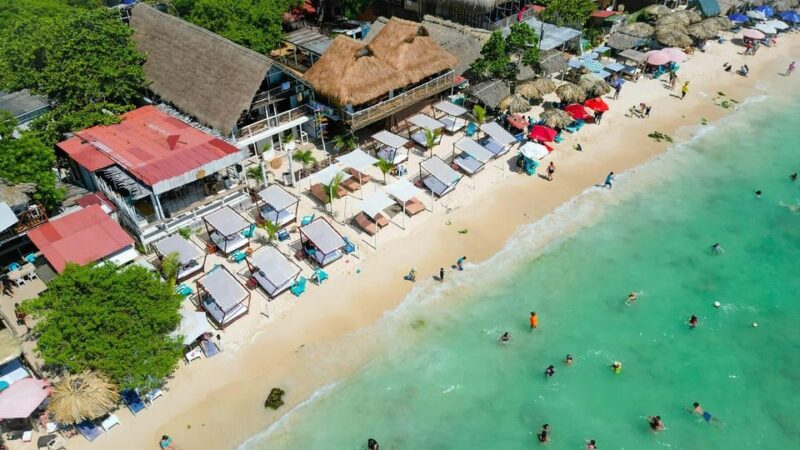 Cartagena: Full Day on a Private Island in Baru/Terrestrial - Dining Options