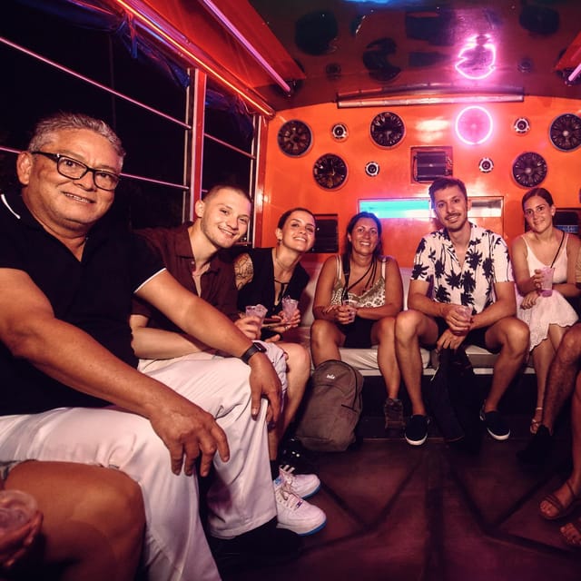Cartagena: Funny Partybus With Dance Floor and Good Music! - Getting to the Departure Point