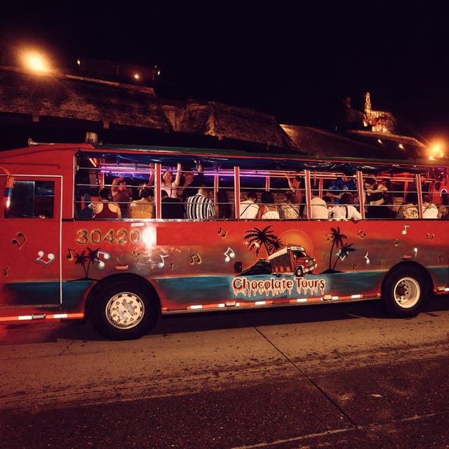 Cartagena: Funny Partybus With Dance Floor and Good Music! - Recap