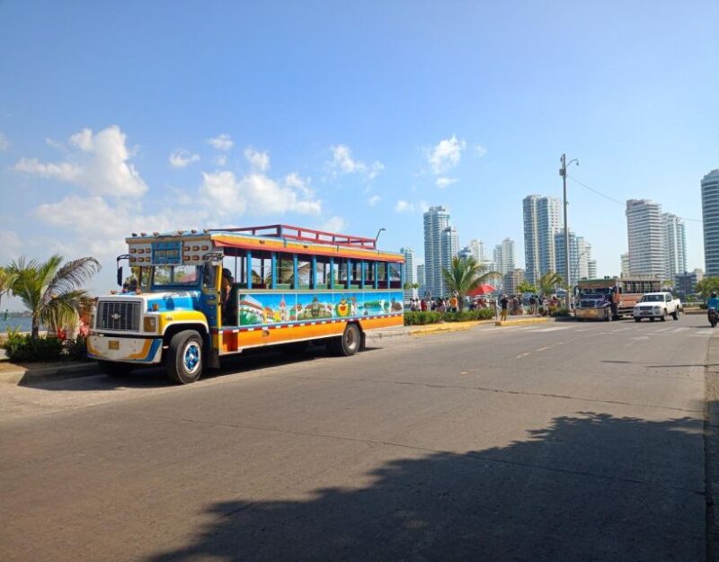 Cartagena: Historical City Tour on a Chiva Bus With Guide! - Pickup and Cancellation Policy