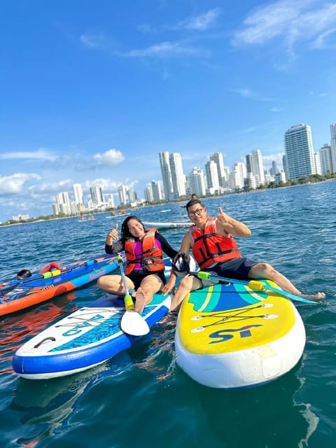 Cartagena: Paddle Class on the Beaches of Castillogrande - Unique Experience