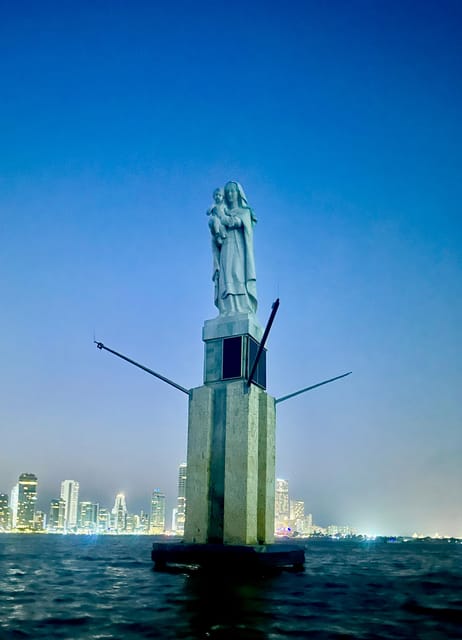 Cartagena: Private Sunset and Night Boat Tour - Departure Information