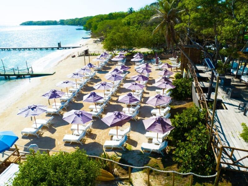 Cartagena: Rosario Island Beach Club Day Trip and OPEN BAR - Optional Activities