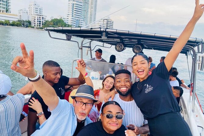 Cartagena:Sunset Boat Party Caribbean Restaurant and Gethsemane Tour - Key Points