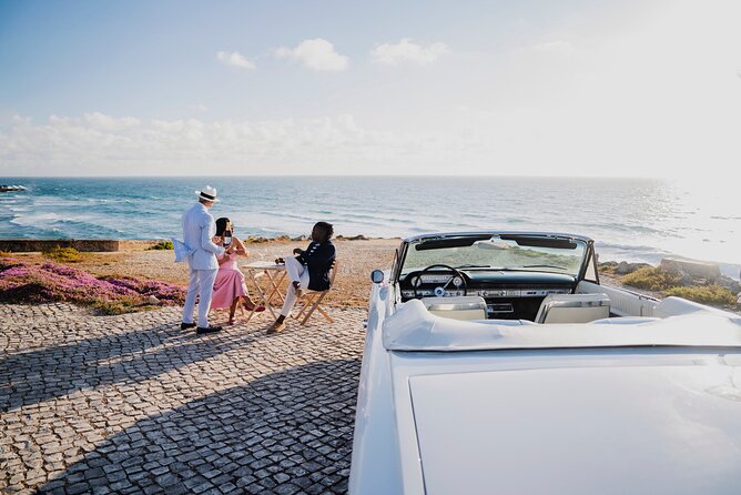 Cascais Private Romantic Sunset on a Classic American Convertible - Meeting Point and Pickup