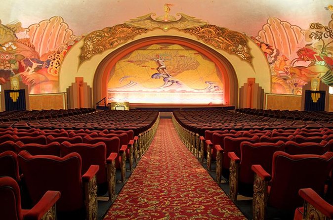 Casino VIP Backstage Tour - Admiring the Art Deco Murals