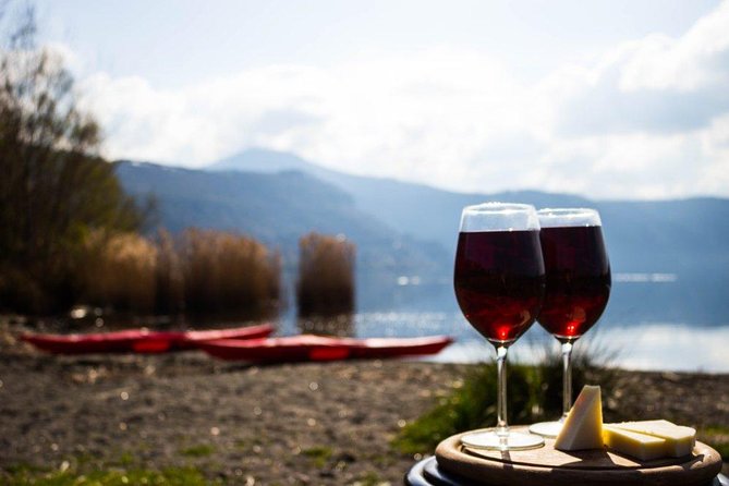 Castel Gandolfo Kayak Tour With Wine and Food Tasting - Inclusions