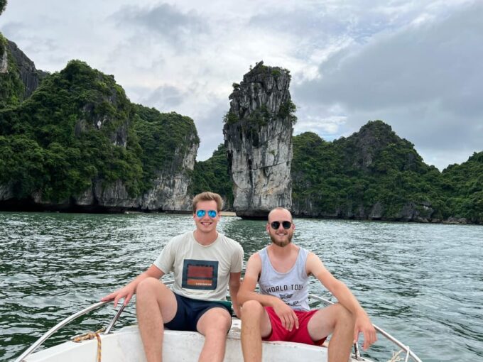Cat Ba : Full Day Lan Ha Bay Cruise With Swimming ,Kayaking - Kayaking Adventure in Hang Ca Area
