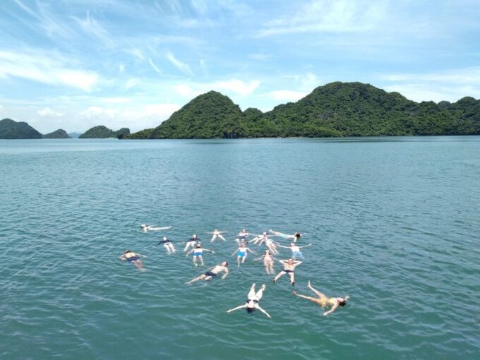 Cat Ba Island: Full-Day Cruise to Lan Ha Bay and Ha Long Bay - Lunch on the Boat