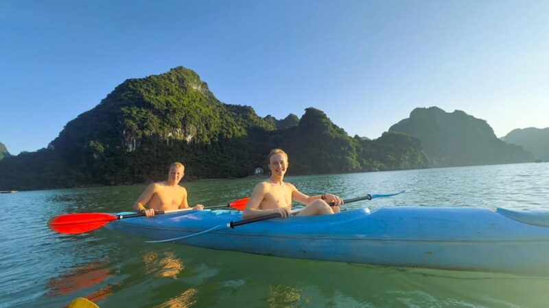 Cat Ba Island - Lan Ha Bay Sunset Tour: Kayak and Swim - Lan Ha Bay Exploration