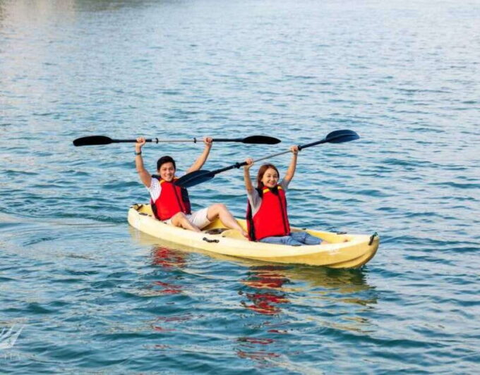 Cat Ba: Lan Ha Bay Luxury Day Tour: Cruise, Kayaking, Biking - Pickup and Transportation