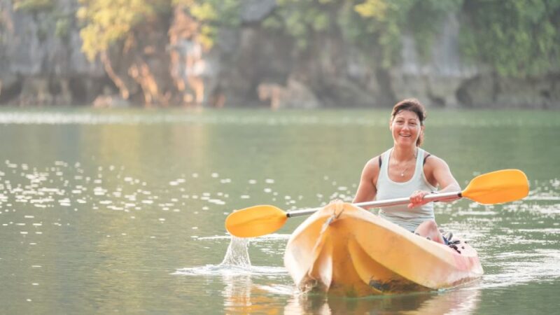 Cat Ba: Lan Ha & Ha Long Bay Kayak & Snorkel Boat Tour - Key Points