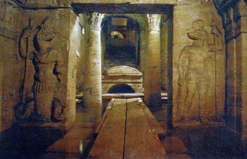 Catacomb Of Kom El-Shoqafa Entry Ticket - Blending of Cultural Influences