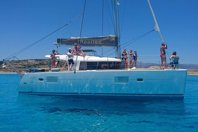Catamaran All Inclusive-Day Cruise to Naxos or Paros With Lunch - Pickup and Drop-off Details