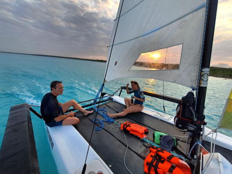 Catamaran: Discover Bacalar With the Wind - Visit Pirate Canal and Cenotes