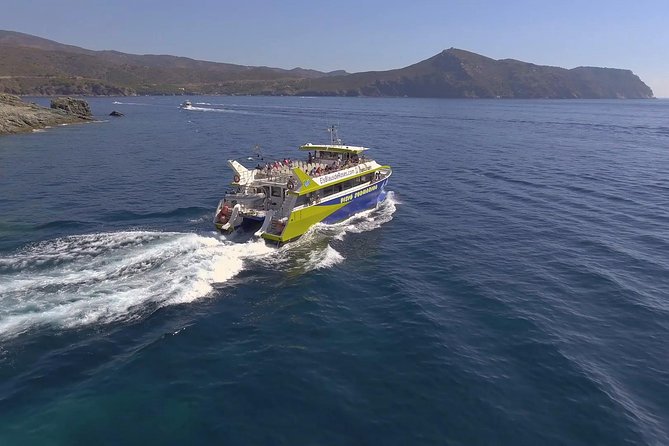 Catamaran in Cala Murtra With Super Underwater Vision - Underwater Viewing Experience