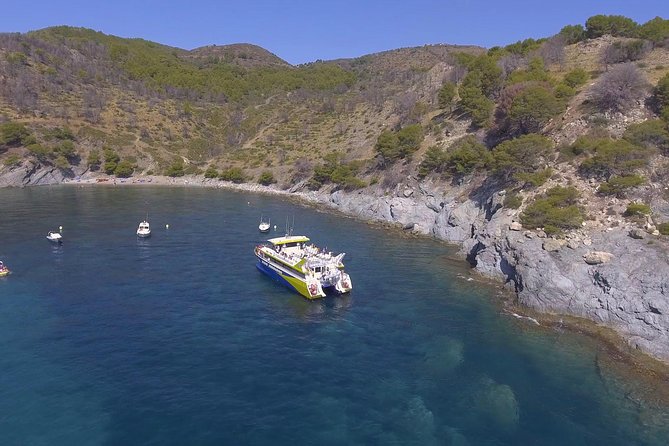 Catamaran in Cala Murtra With Super Underwater Vision - Accessibility and Inclusivity