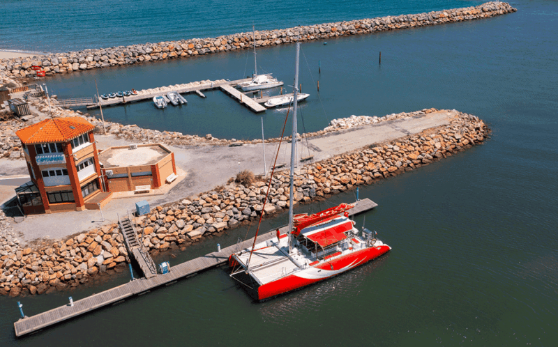 Catamaran Lucile 2 | Le Barcares After Beach - Key Points