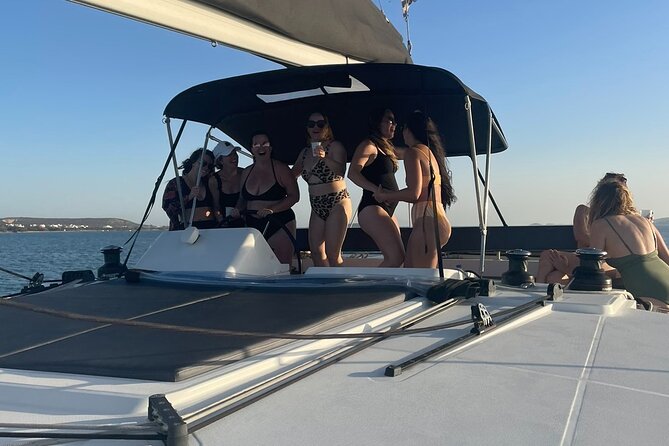 Catamaran Semi Private Cruise Paros Antiparos Includes Food and Drinks - Activities During the Cruise