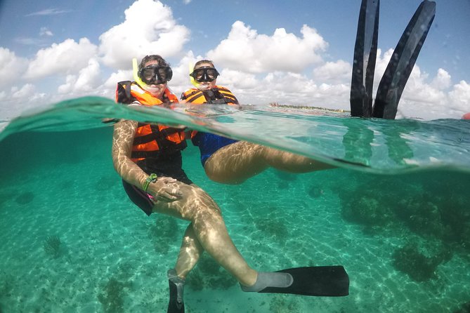 Catamaran to Isla Mujeres - Indulging in the Buffet Lunch