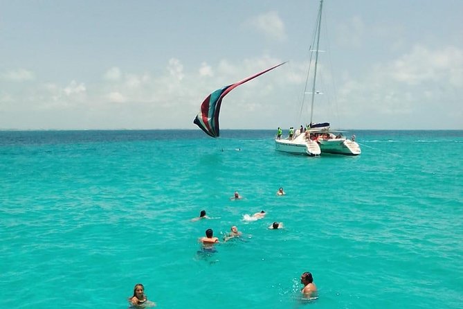 Catamaran to Isla Mujeres, Open Bar, Buffet, Beach Club Included - Health & Safety Information