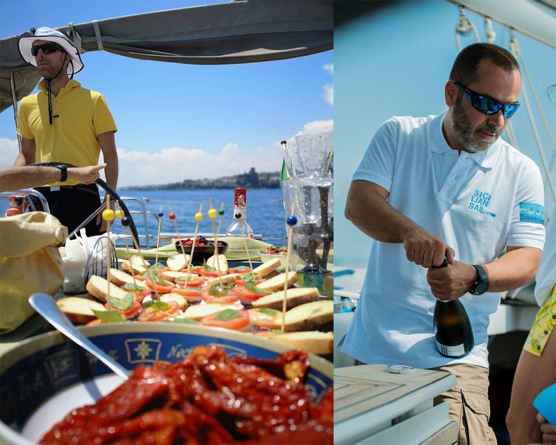 Catania: Coastline Sailing Trip 6hr With Aperitif and Lunch - Experienced Crew and Sailing Boats