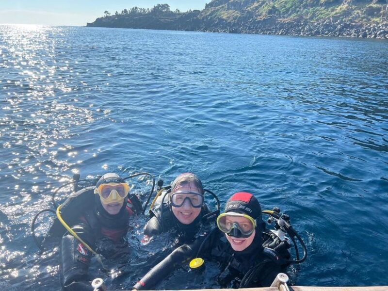 Catania : Diving for Patented Divers - Key Points