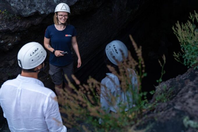 Catania: Etna Nature Tour With Hiking, Cave Visit, & Tasting - Savoring Local Flavors