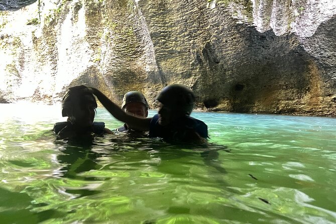 Cave Adventure: Canyon and Hidden Waterfall in Charco Azul - Badge of Excellence Recognition