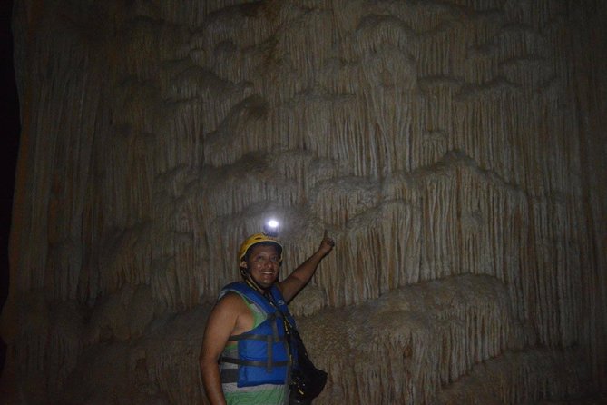 Cave-Tubing Crystal Cave and Ziplines ,With Ambergris Caye Pickup - Key Points