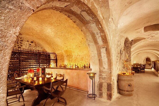 Cave Wine Museum Tour in Santorini With Tasting and Pick up - Accessibility and Infant Policy