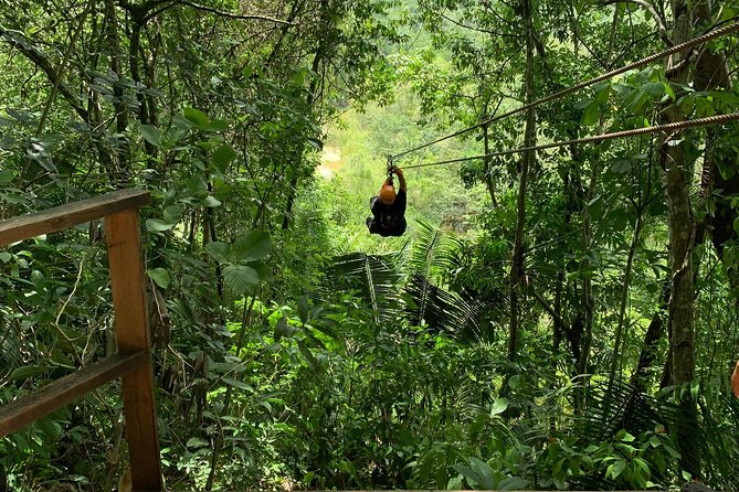 Cave & Zip Line Extreme From Belize City - Included Lunch and Beverages