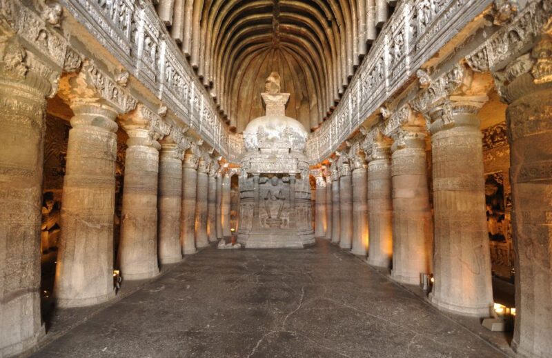 Caves in Aurangabad Private Full-day Sightseeing Tour - Ajanta Caves