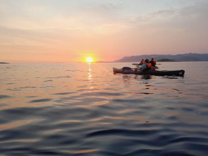 Cavtat: Sunset Guided Sea Kayaking Tour - Itinerary and Highlights