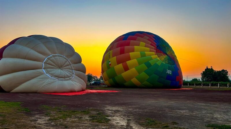 CDMX: Balloon Flight & Guided Teotihuacan & Guadalupe Shrine - Balloon Flight