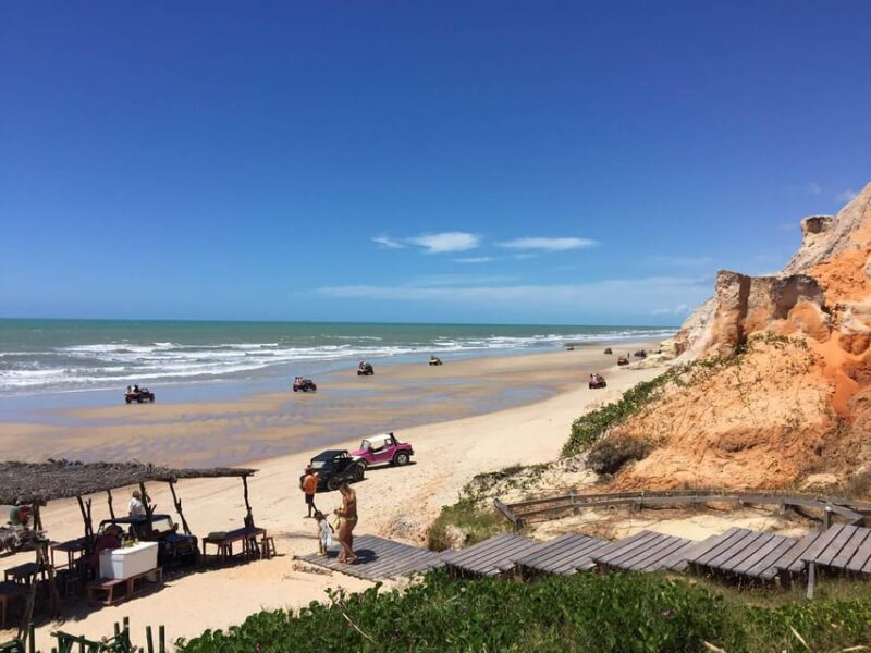 Ceara Beaches in One Day - Morro Branco: Colorful Cliffs