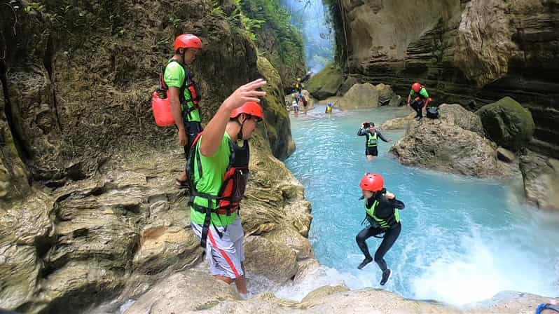 Cebu: Moalboal Sardine Snorkel and Kawasan Canyoneering Tour - Key Points