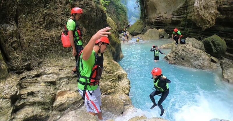 Cebu: Moalboal Sardine Snorkel and Kawasan Canyoneering Tour - Itinerary Highlights