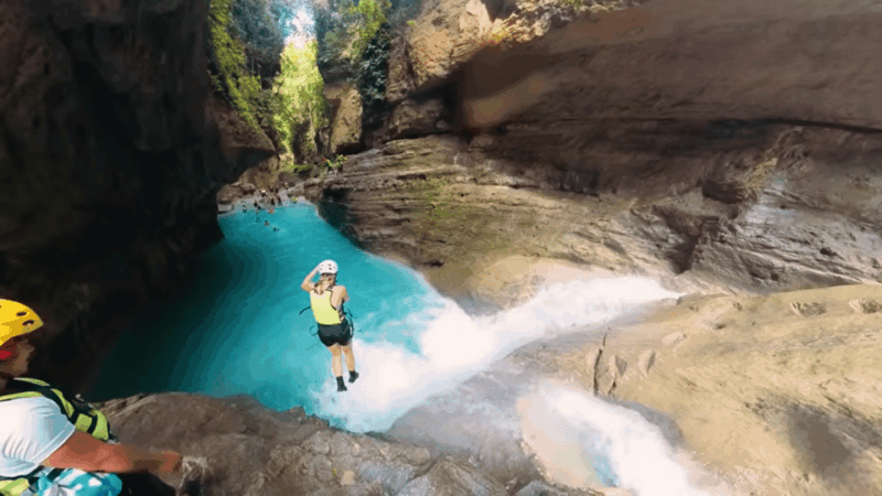 Cebu: Moalboal Snorkeling & Kawasan Canyoneering Adventure - Canyoneering at Kawasan Falls