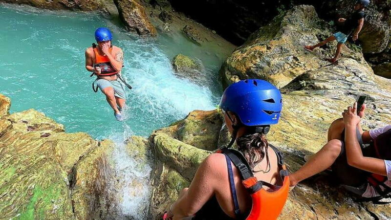 Cebu: Whale Shark Swim and Kawasan Canyoneering Tour - Canyoneering: A Heart-Racing Adventure