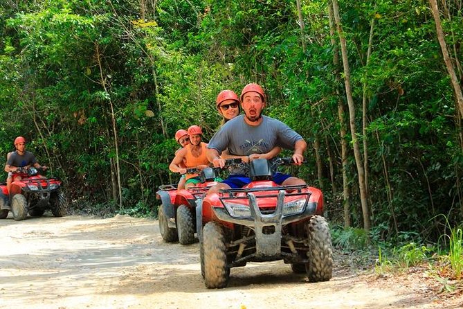 Cenote, Zipline & ATV Shared Combo 3x1 From Playa Del Carmen & Cancun - Meal and Guidance