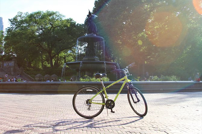 Central Park New York City Bike Rental - Pickup and Drop-off Details