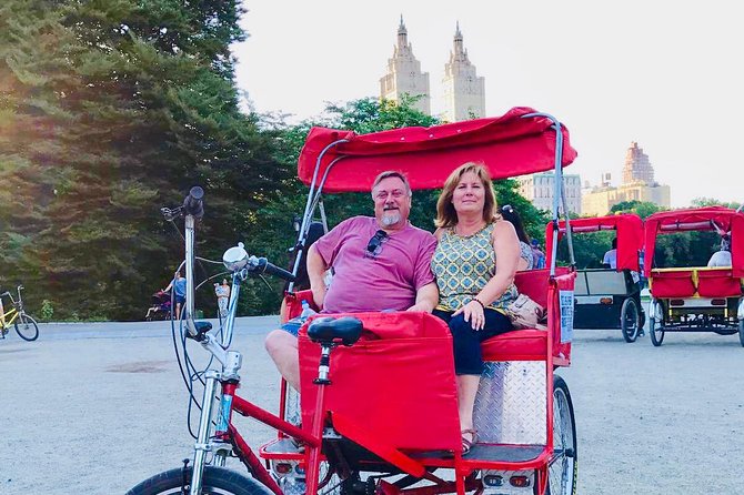 Central Park Private Pedicab Tour for 1 Hour - Meeting and Pickup