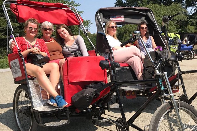 Central Park Private Pedicab Tour for 1 Hour - Operating Hours