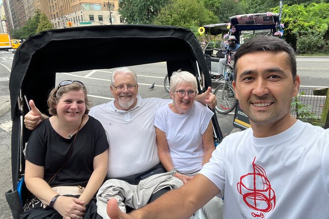 Central Park Privet Pedicab Delux Tour -1 Hour - Central Park History and Culture