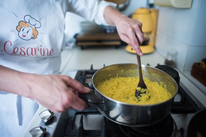 Cesarine: Market Tour & Cooking Class at Locals Home in Milan - Meal Preparation and Tasting